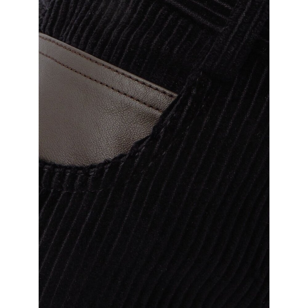 Bottega Veneta Corduroy Pants in Midnight Blue 38 New Womens Trousers - Picture 6 of 17